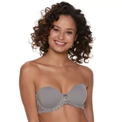 Juniors' SO® Bras: Soft Lift Convertible Bra ZG74B481R -Kohl's shop 3002887 Medium Gray Heather