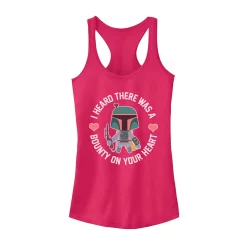 Juniors' Star Wars Boba Fett Bounty Heart Tank