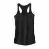 Juniors' Outlined Heart Pocket Tank Top
