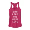 Juniors' Valentine's Day "I Want A 90's R&B Kinda Love" Tank Top