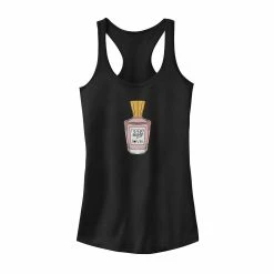 Juniors' Hopelessly In Love Perfume Bottle Tank Top