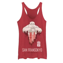 Disney's Big Hero 6 The Series Juniors' Baymax SF Love Graphic Tank