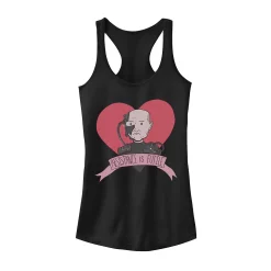Juniors' Star Trek Next Generation Valentine's Day Resist Tank