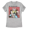 Juniors' Marvel Thor My Valentine Comic Tee