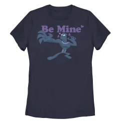 Juniors' Marvel Black Panther Be Mine Valentine Poster Tee
