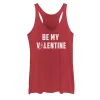 Juniors' Star Trek Be My Valentine Delta Badge Tank Top