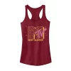 Juniors' MTV Music Television Doodle Hearts Logo Tank Top