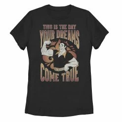 Juniors' Disney Villains Gaston The Day Your Dreams Come True Tee -Kohl's shop 4880749 Black