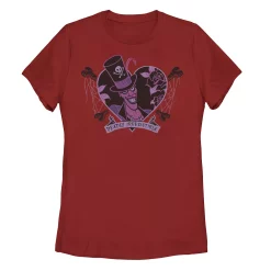 Juniors' Disney Villains Valentine's Day Dr. Facilier Tee
