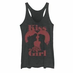 Disney's The Little Mermaid Juniors' Valentine's Day "Kiss The Girl" Tank Top