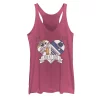 Juniors' Star Wars Valentines You R2 Cute Heart Droids Tank Top