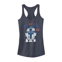 Juniors' Star Wars R2-D2 Too Cute Valentine's Day Tank Top