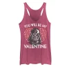 Juniors' Star Wars You Will Be My Valentine Darth Vader Tank Top