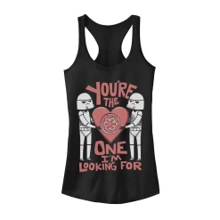 Juniors' Star Wars Valentines The One I'm Looking For Tank Top