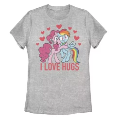 Juniors' My Little Pony "I Love Hugs" Graphic Tee