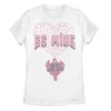 Juniors' Marvel Spider-Man Heart Web Tee