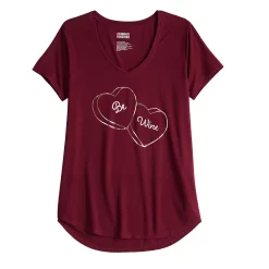 Women's Celebrate Togehter™ Love Graphic Tee -Kohl's shop 5235152 ALT5