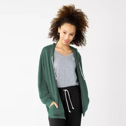 Juniors' SO® Oversized Zip-Up Hoodie 20 Juniors' SO® Oversized Zip-Up Hoodie -Kohl's shop 5236393 Explorer Green