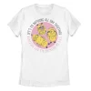 Juniors' Minions Let's Do Nothing All Day Together Circle Portrait Tee