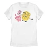 Juniors' Minions I Love Us Portrait Tee