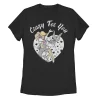 Juniors' Looney Tunes Crazy For You Bugs & Lola Portrait Tee