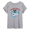Junior's PTC Book Of Love Flowy Tee