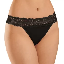 Juniors' SO® Medallion Lace Thong CAN83-005