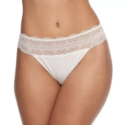 Juniors' SO® Medallion Lace Thong CAN83-005 -Kohl's shop 5671106 White