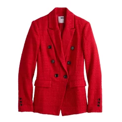 Juniors' SO® Tweed Double Breasted Blazer -Kohl's shop 5693994 ALT5