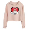 Juniors' SpongeBob Sandy "Heartbreaker" Cropped Graphic Hoodie