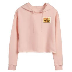 Juniors' USPS Cherub Stamp Cropped Hoodie