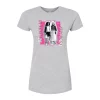 Juniors' Barbie "Believe In Yourself" Fitted Graphic Tee
