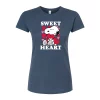Juniors' Peanuts "Sweetheart" Graphic Tee