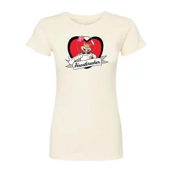 Juniors' SpongeBob "Heartbreaker" Sandy Fitted Graphic Tee