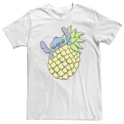 Disney's Lilo & Stitch Juniors' Pineapple Bite Graphic Tee